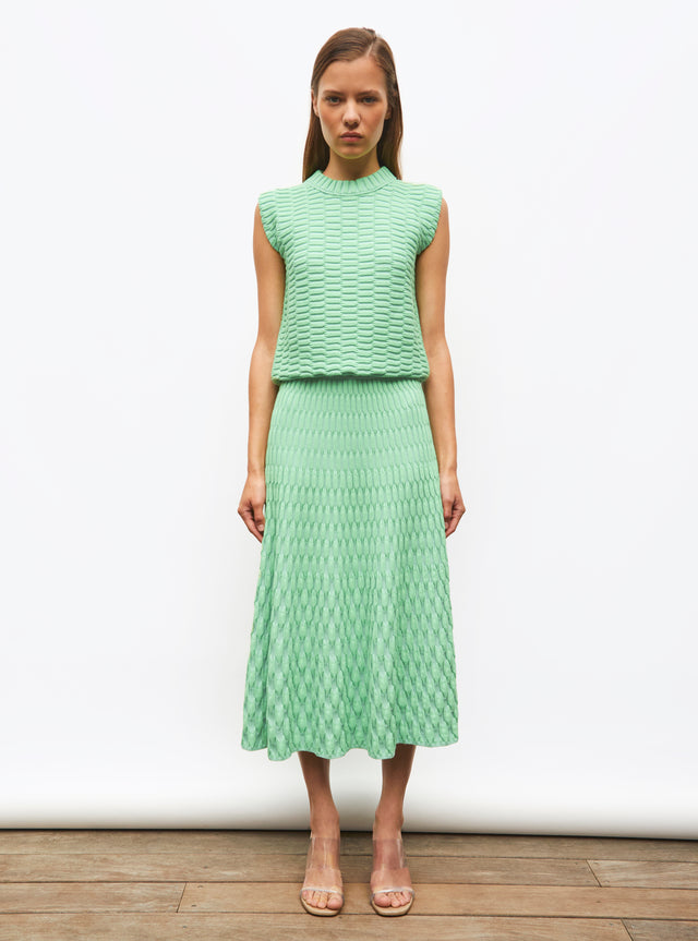 top maille zellige uni - Image principale