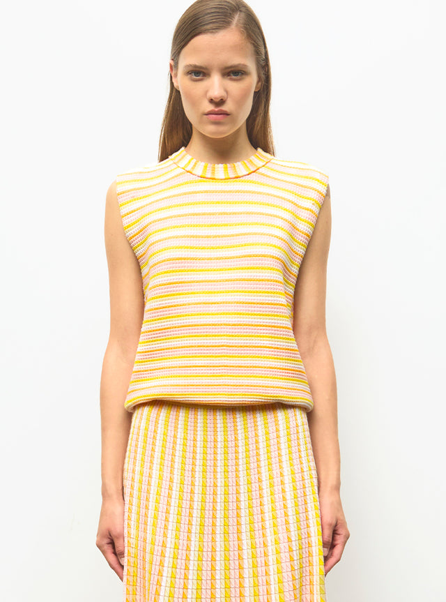 top maille mini origami - Image principale