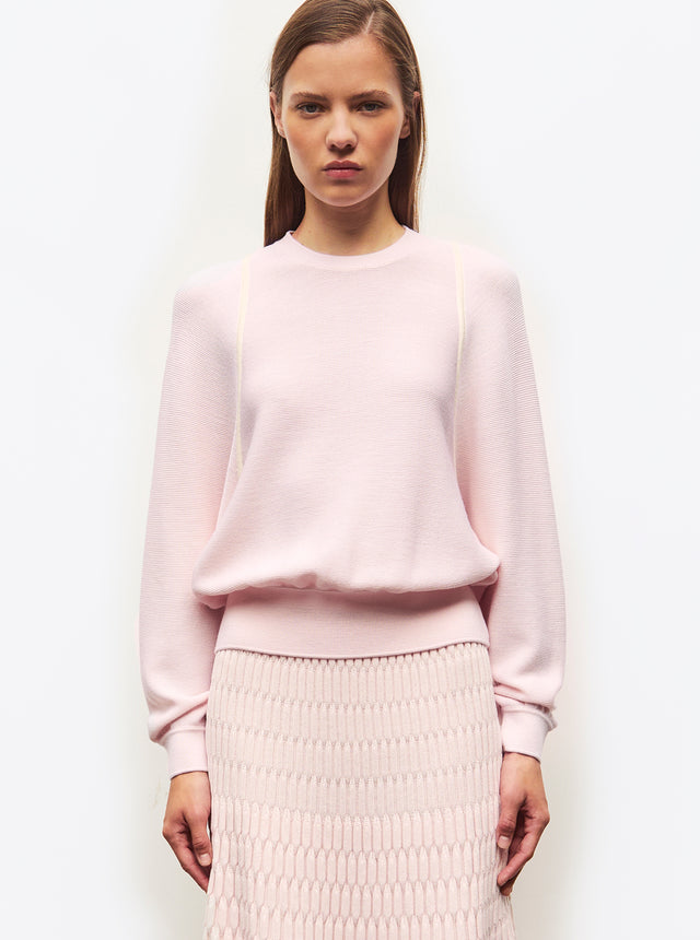 Fine sweater wide armholes - Image principale
