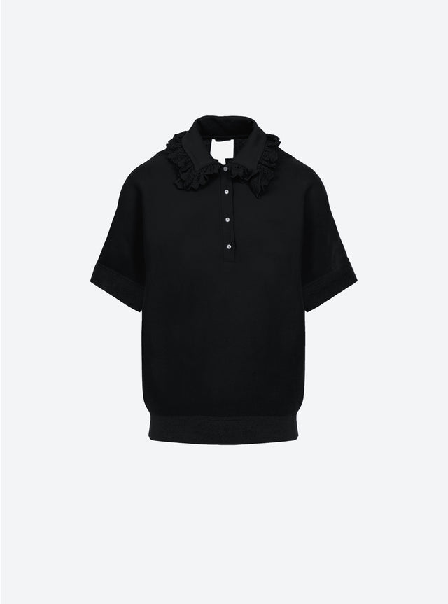 top maille ample à col - Image principale