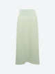 long pointelle knit skirt