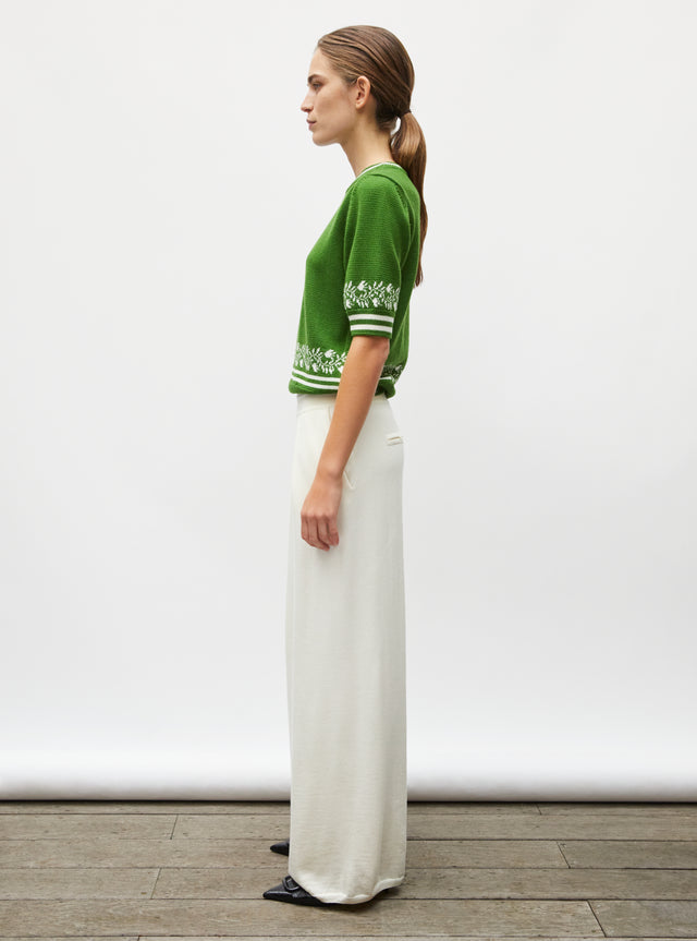 pantalon fluide maille - Image principale