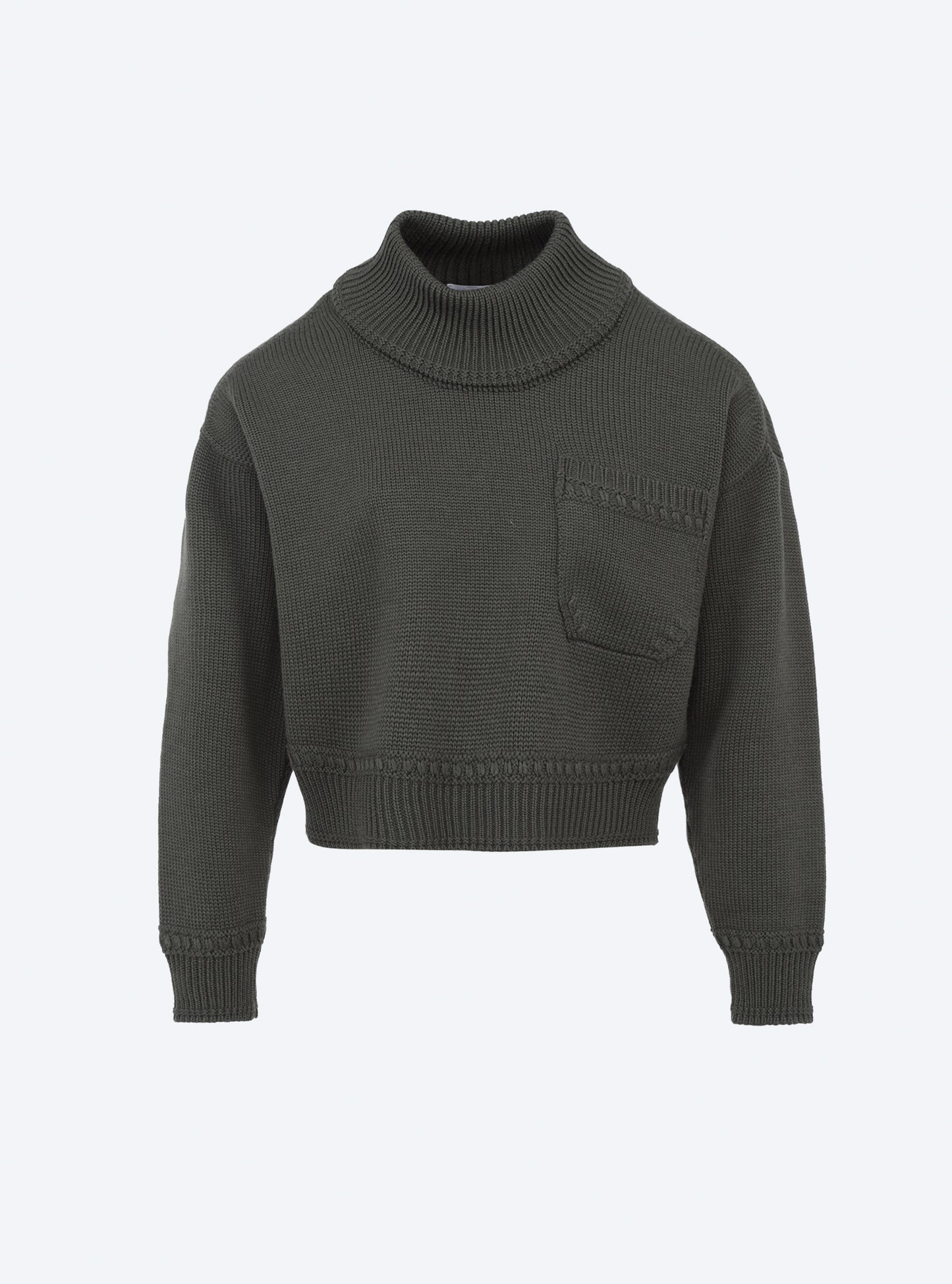 Pull court finitions tressées - Molli