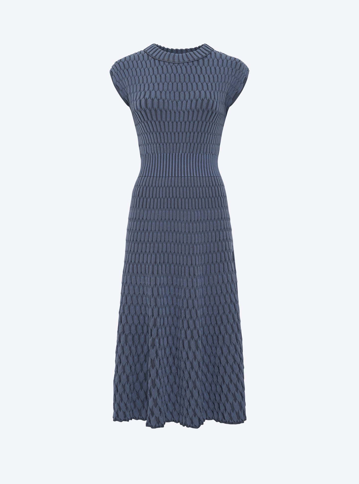 Robe longue en maille zellige - Molli