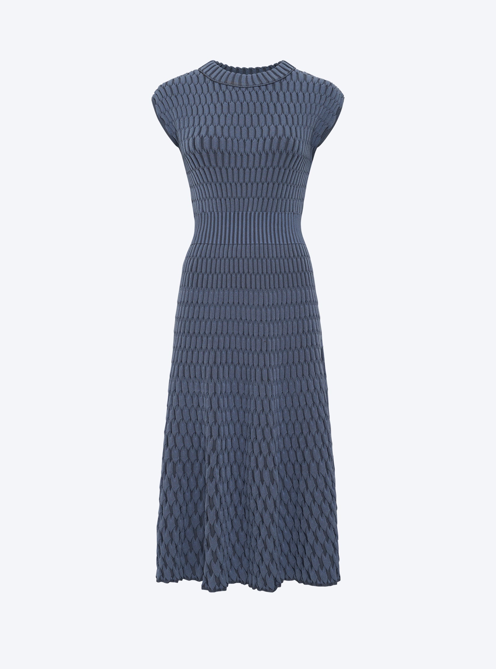 Robe longue en maille zellige - Molli