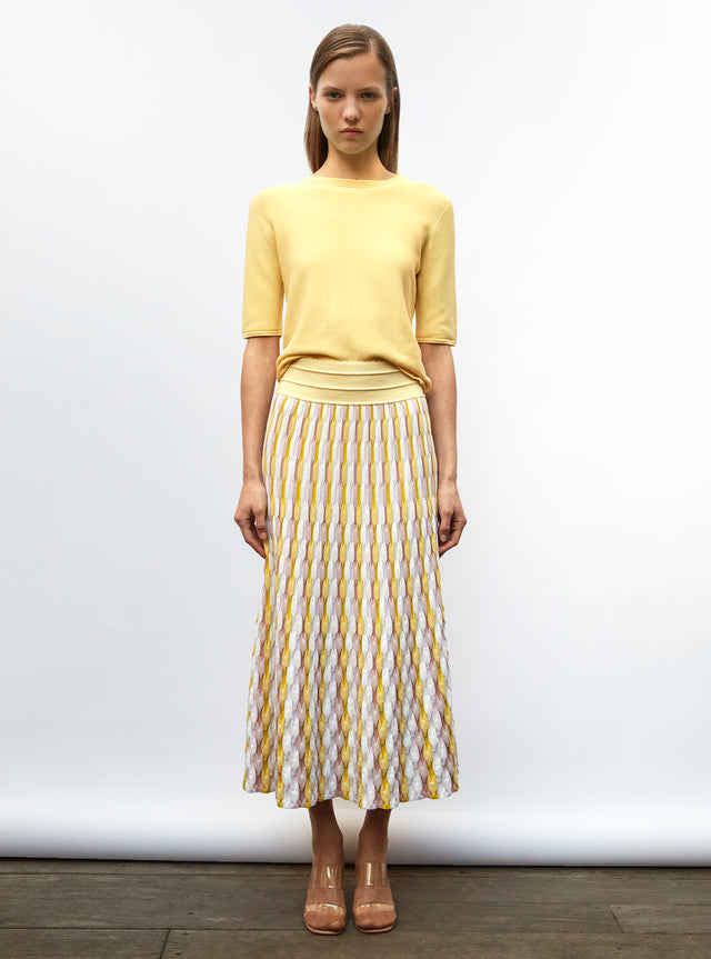 elbow-length sleeves top - Image principale