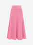 Jupe en maille zellige unie new blush - Molli