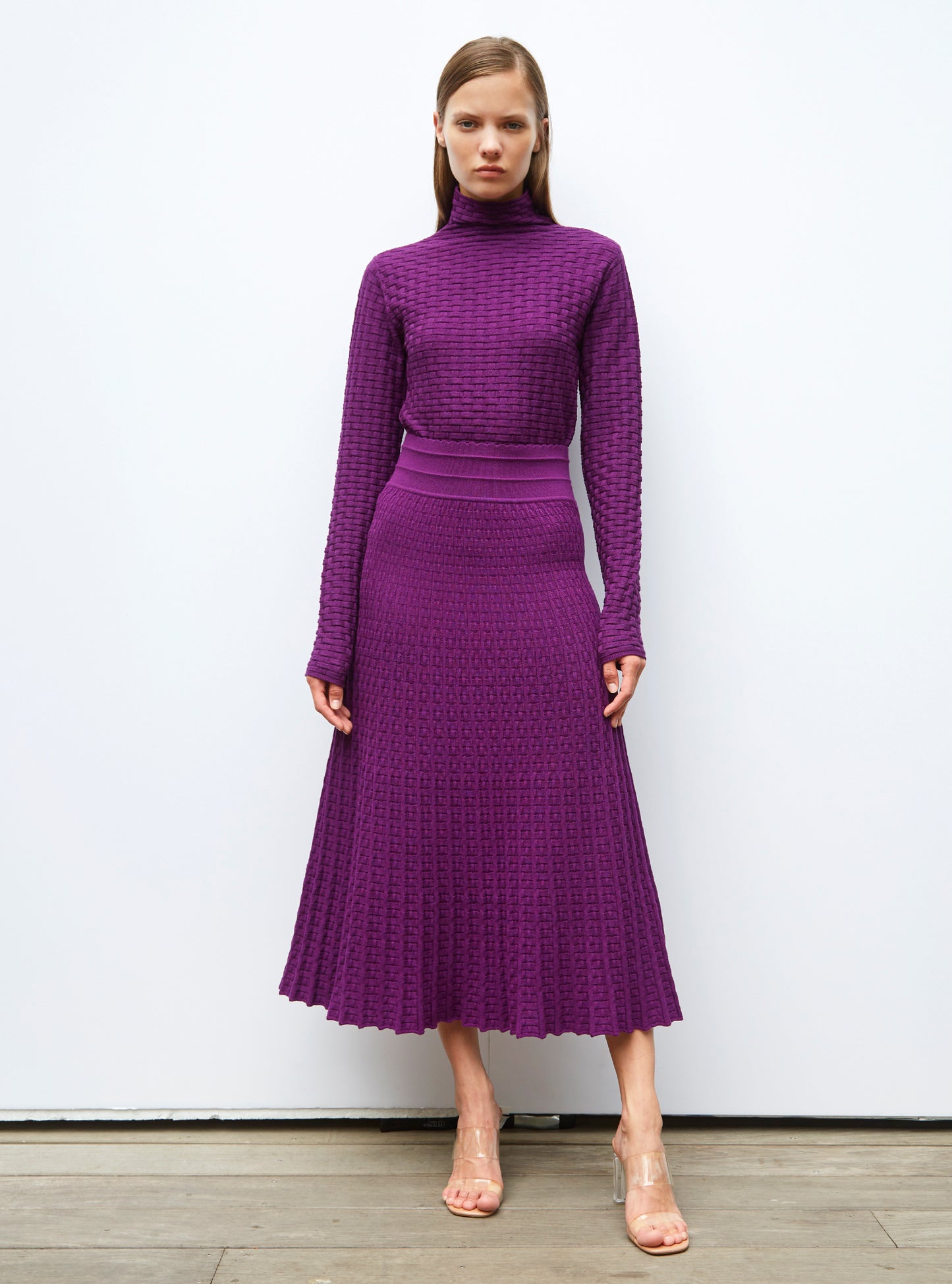 Top fin en maille cannage - Molli