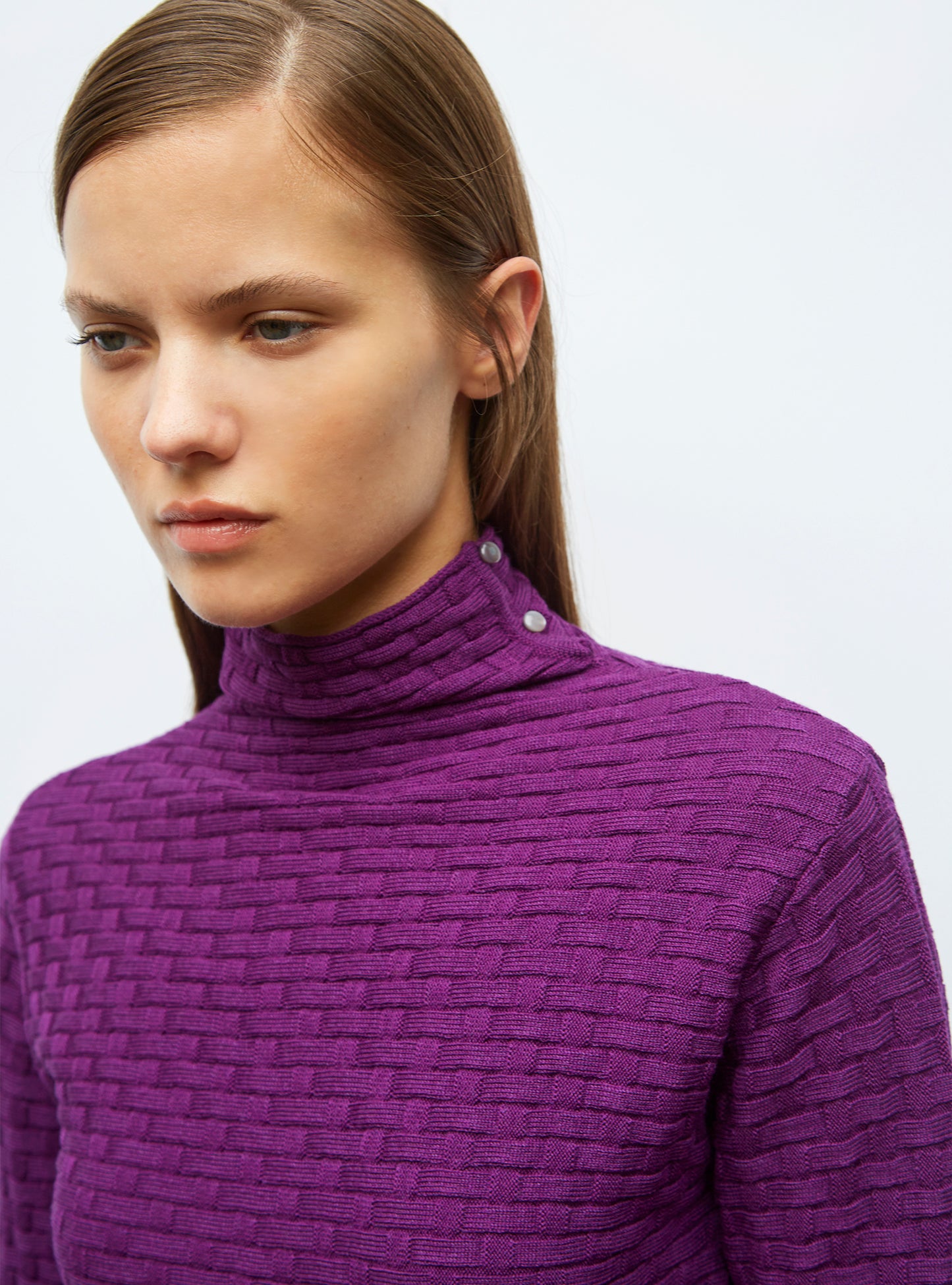 Top fin en maille cannage - Vêtement en maille de luxe Molli