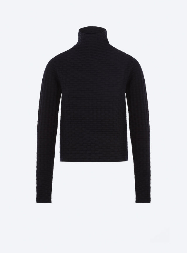 Thin cannage knit top - Image principale