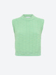 plain zellige knit top
