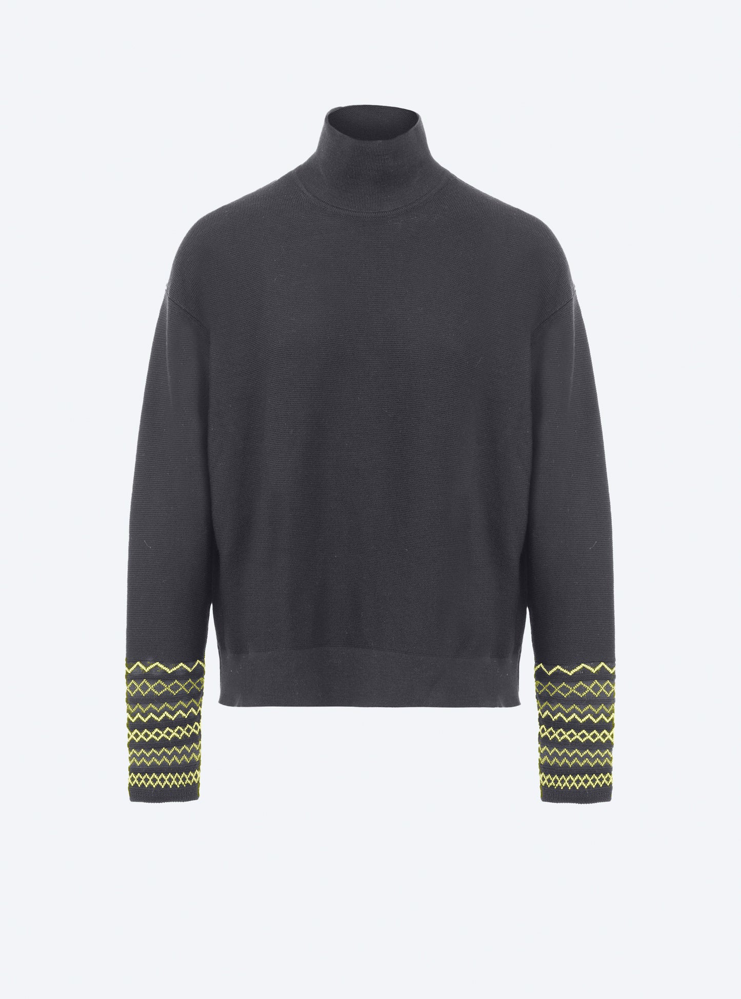 Pull fin jacquard croisillon - Molli