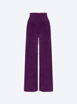 Velvet knit pants