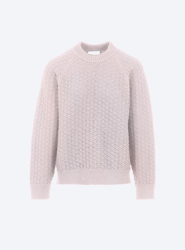 Loose interwoven knit sweater - Image principale