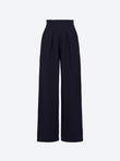 Checkered knit pants