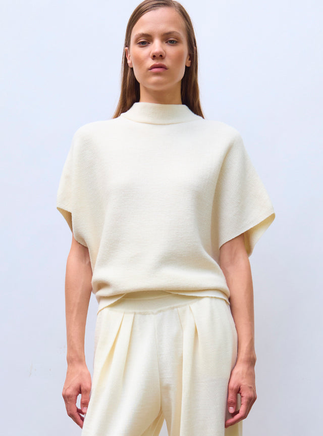 soft knit loose top - Image principale