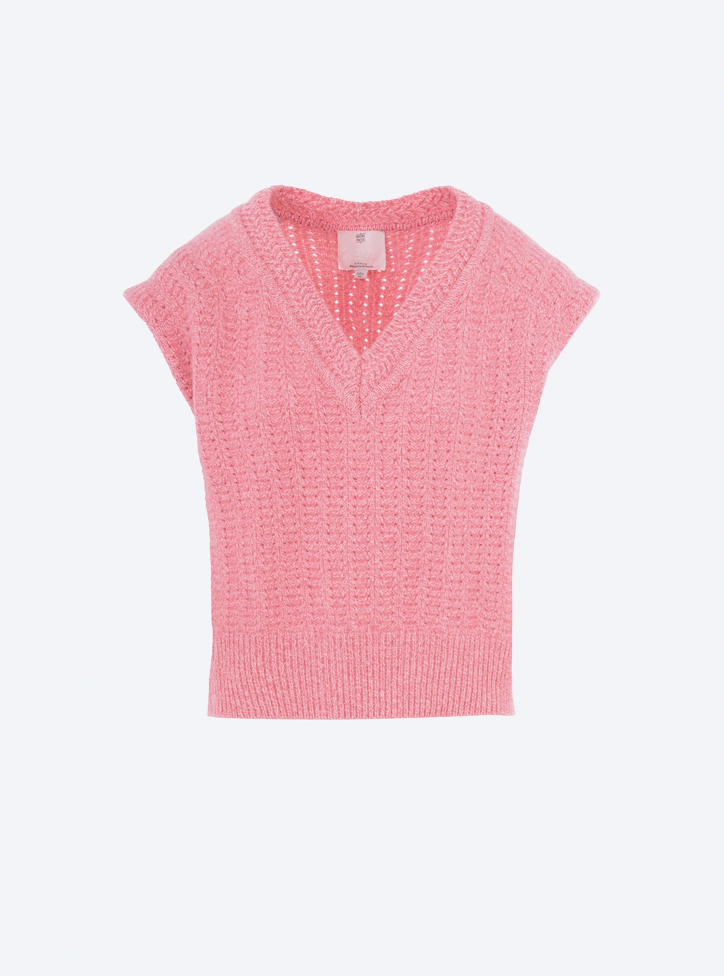 Top en maille à larges épis - Molli