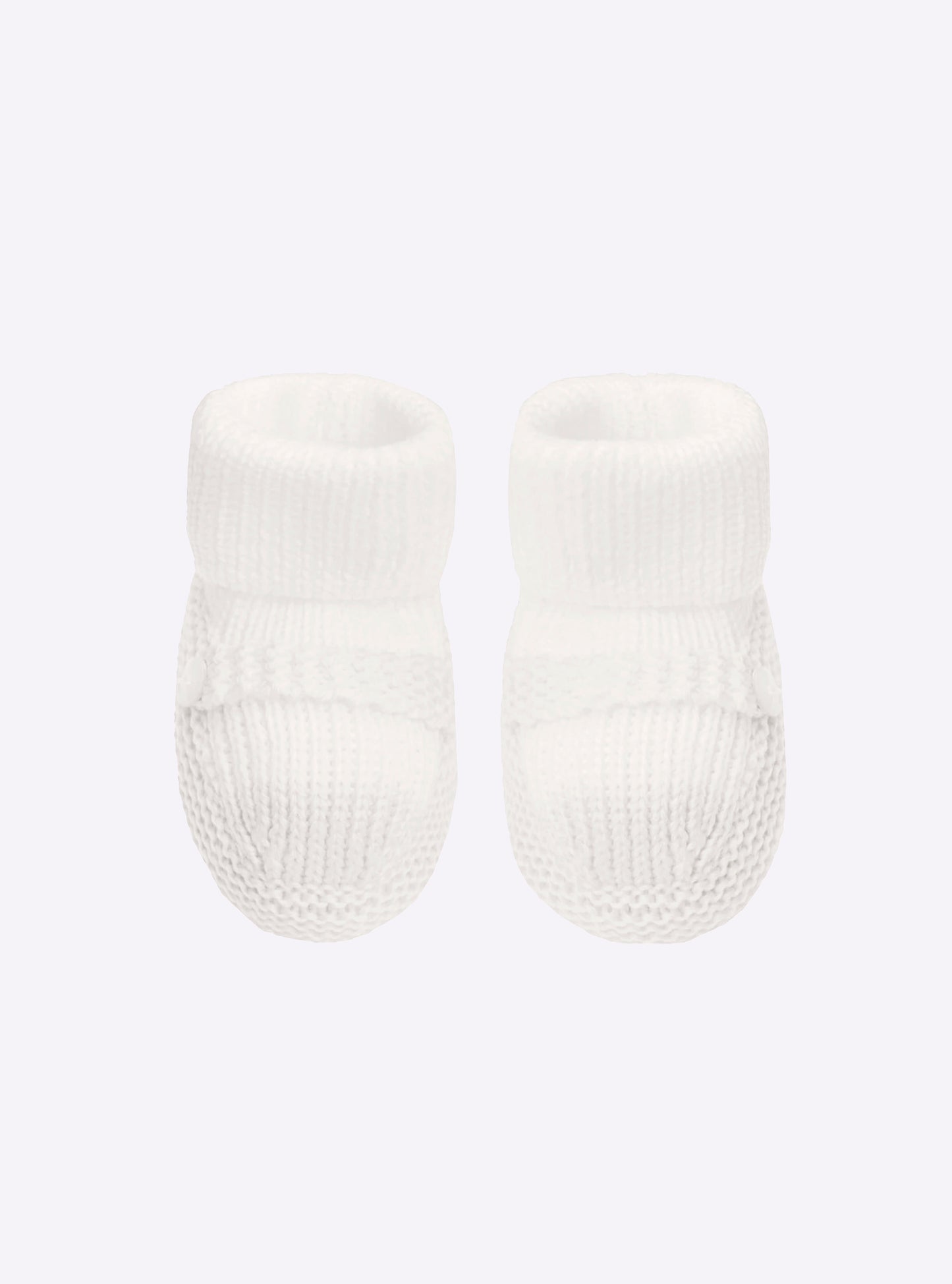 Chaussons à bride bicolores Milk - Vêtements de luxe bébé