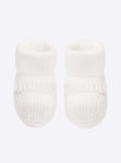 Baby twin-tone slippers with strap