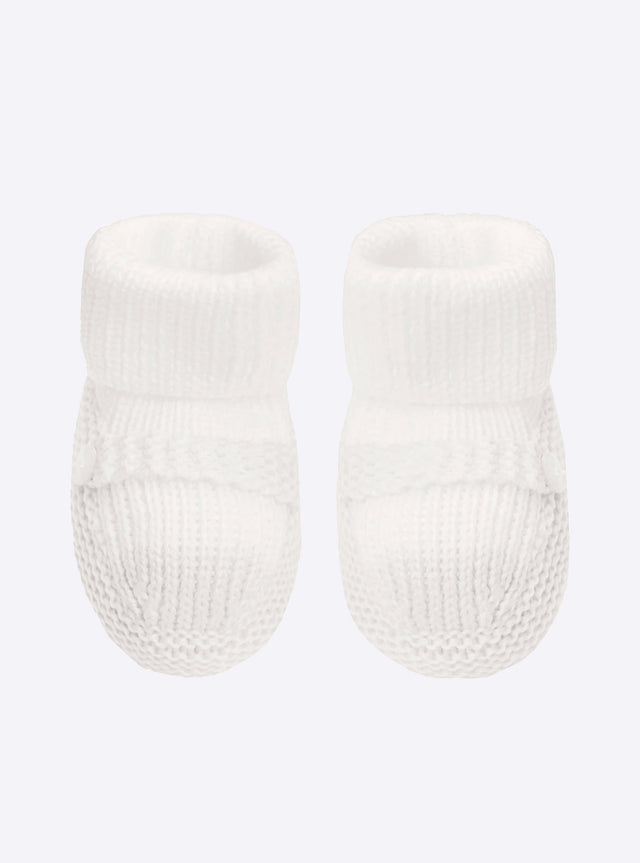 baby twin-tone slippers with strap - Image principale