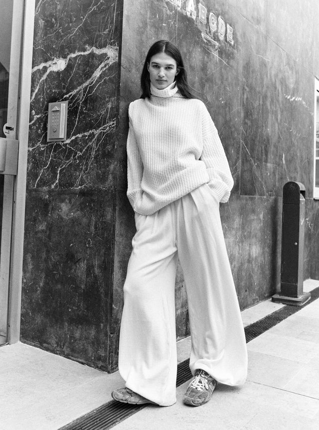 fluid knit pants - Image principale