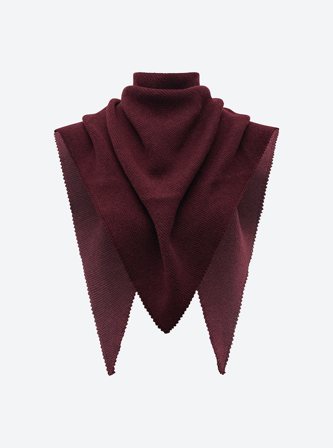Fine-knit scarf