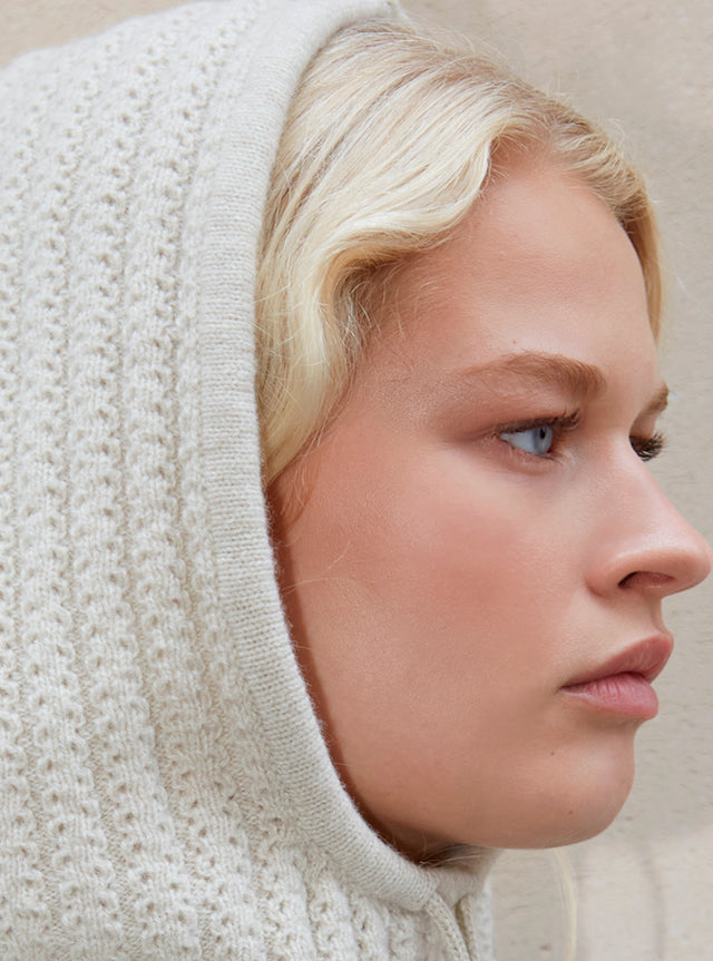 knitted balaclava - Image principale