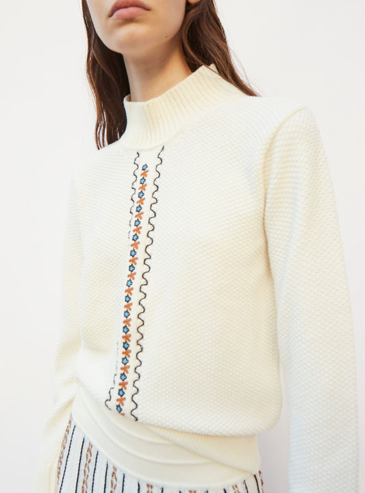 molli embroidered top