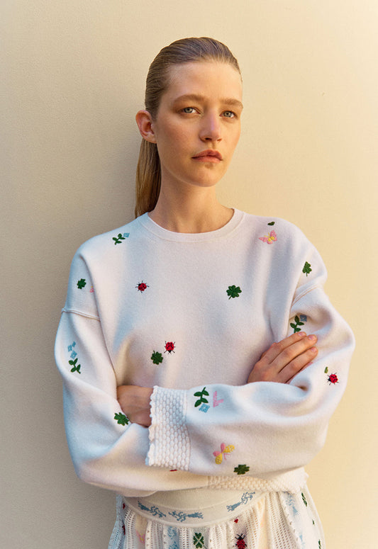 L'ensemble en maille du printemps