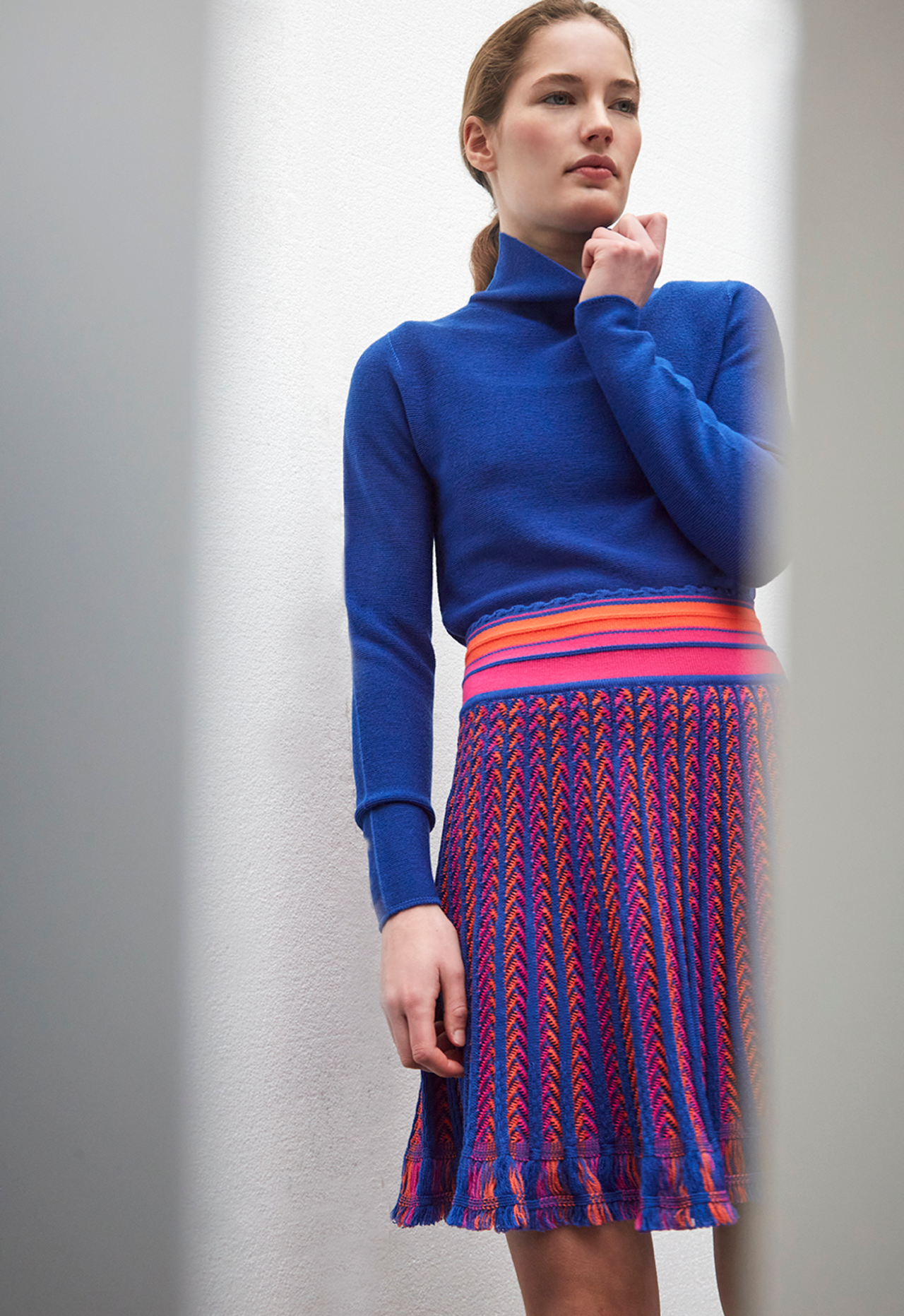 herringbone knit