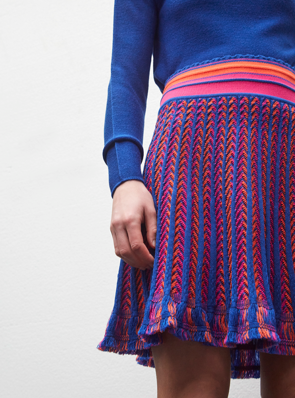 herringbone knit
