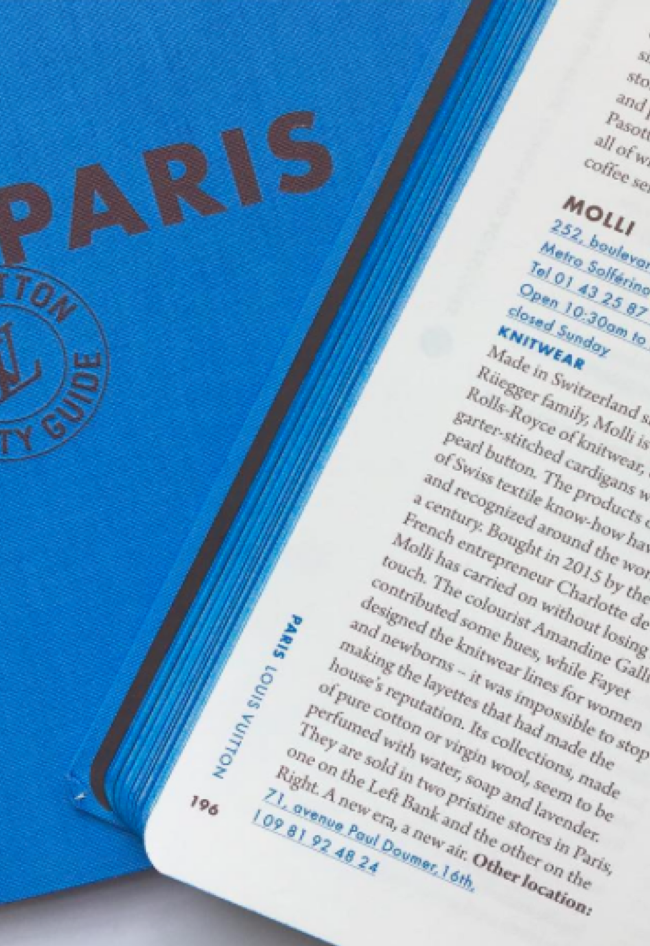 molli dans le guide vuitton