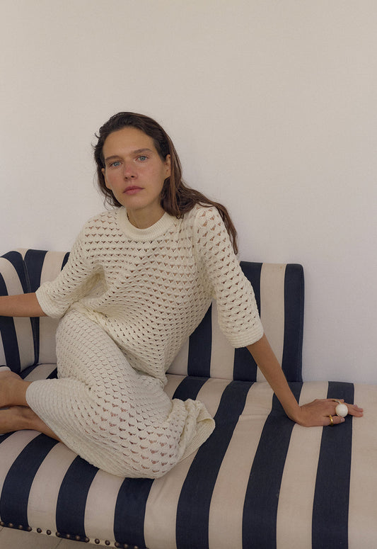 La robe en maille Molli
