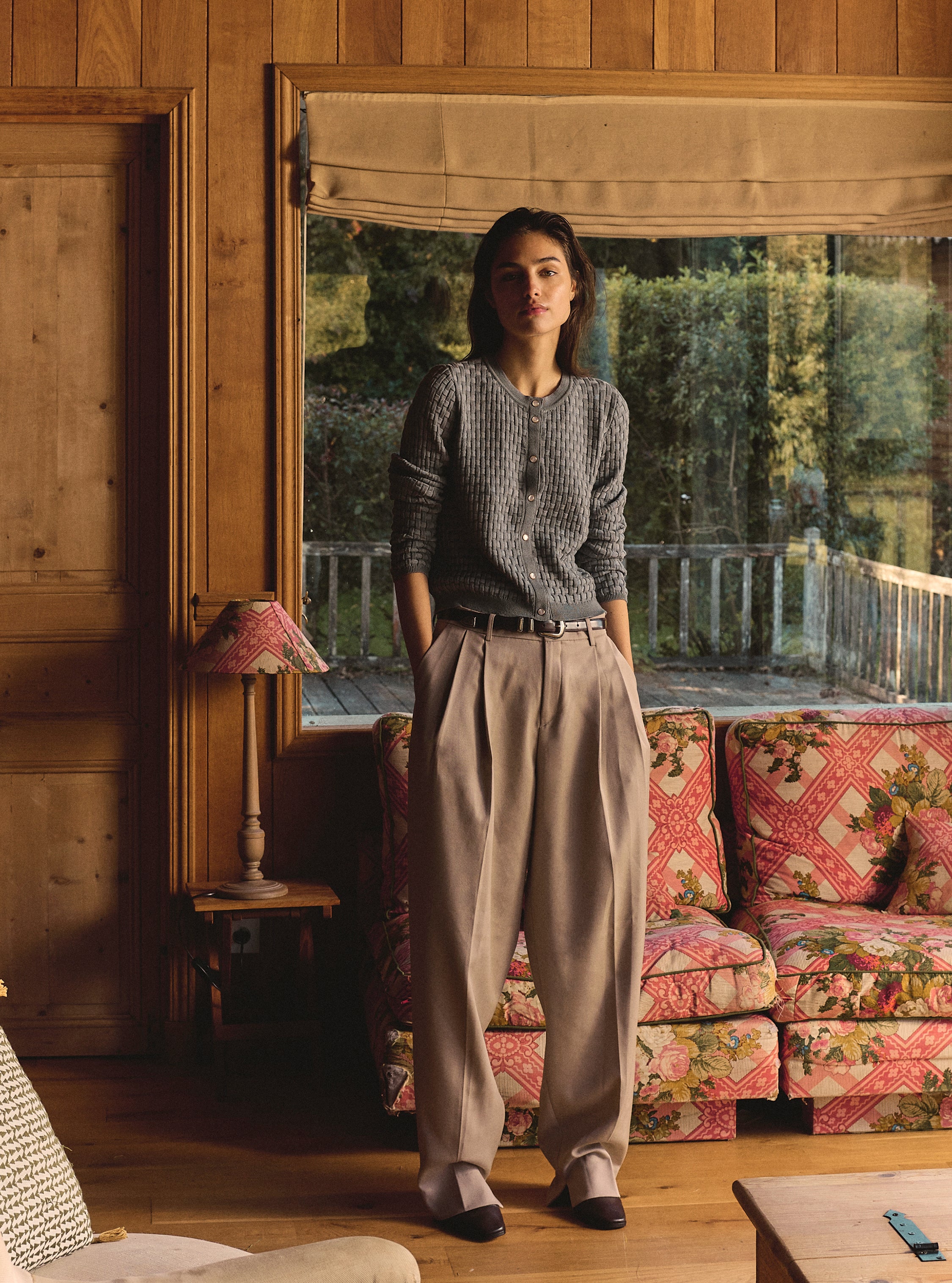 美品 molli フランス製 エクストラファインウール ニットカーディガン New-In Fine Knit Clothing | Luxury Fine Wool Clothing Molli