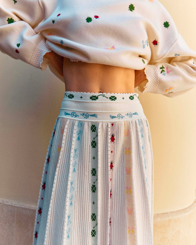 jupe longue maille grigri - Image principale