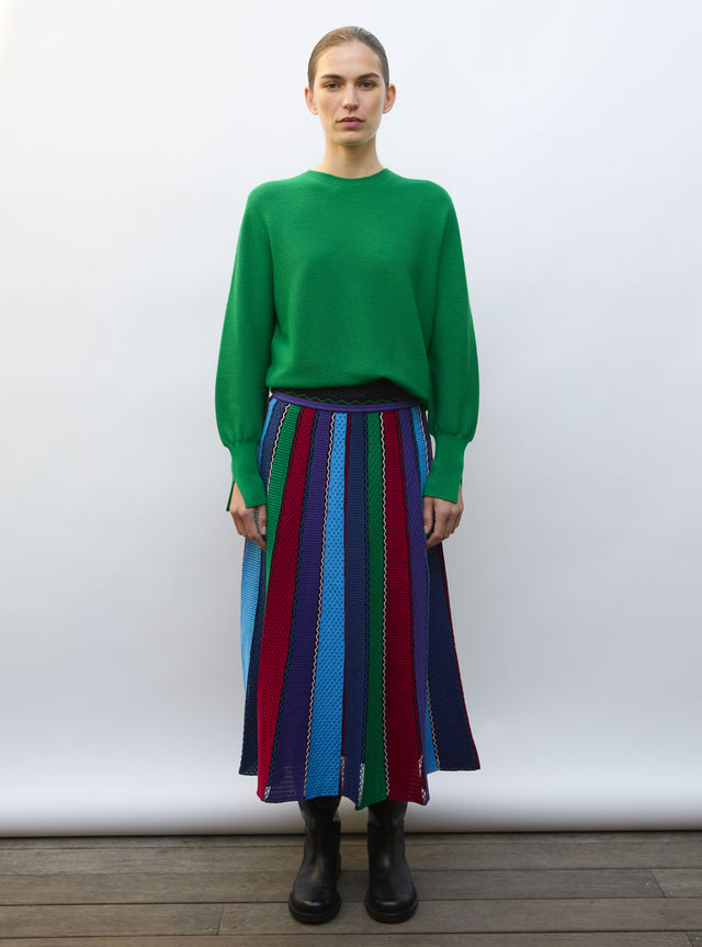 Fine round-neck sweater - Image principale