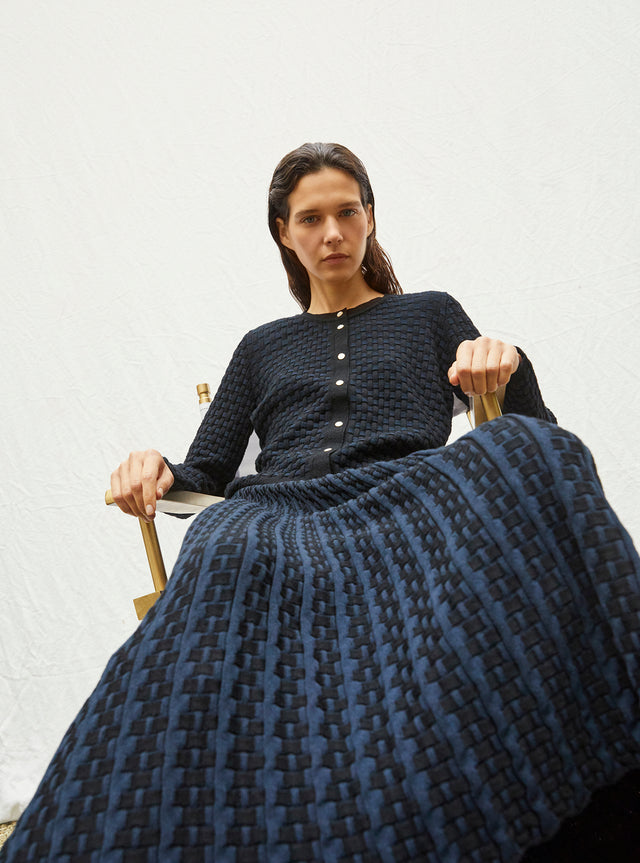 Cardigan maille cannage - Image principale