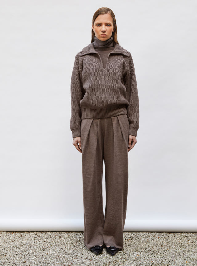 fluid knit pants - Image principale