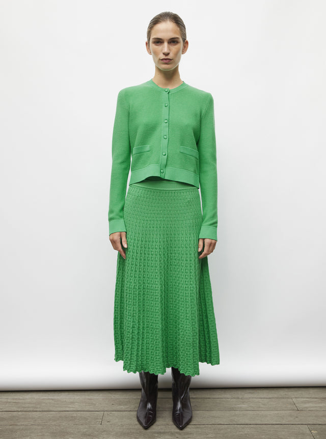 cardigan maille point mousse - Image principale