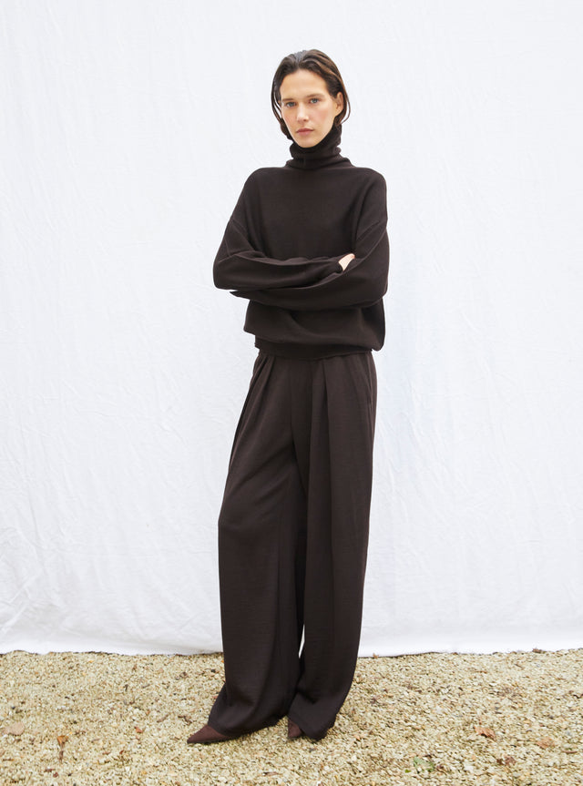 Pantalon fluide maille - Image principale