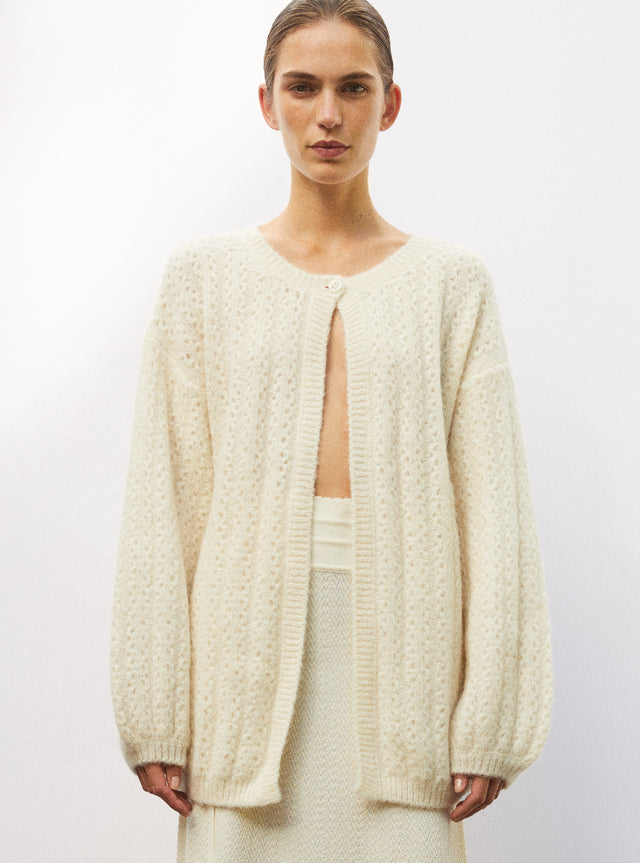 soft knit cardigan - Image principale