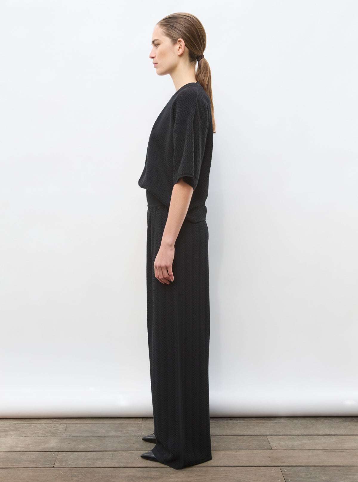 Etienne noir profond - pantalon de luxe