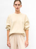 Sweat loose finitions  dune - Vêtement en maille de luxe Molli