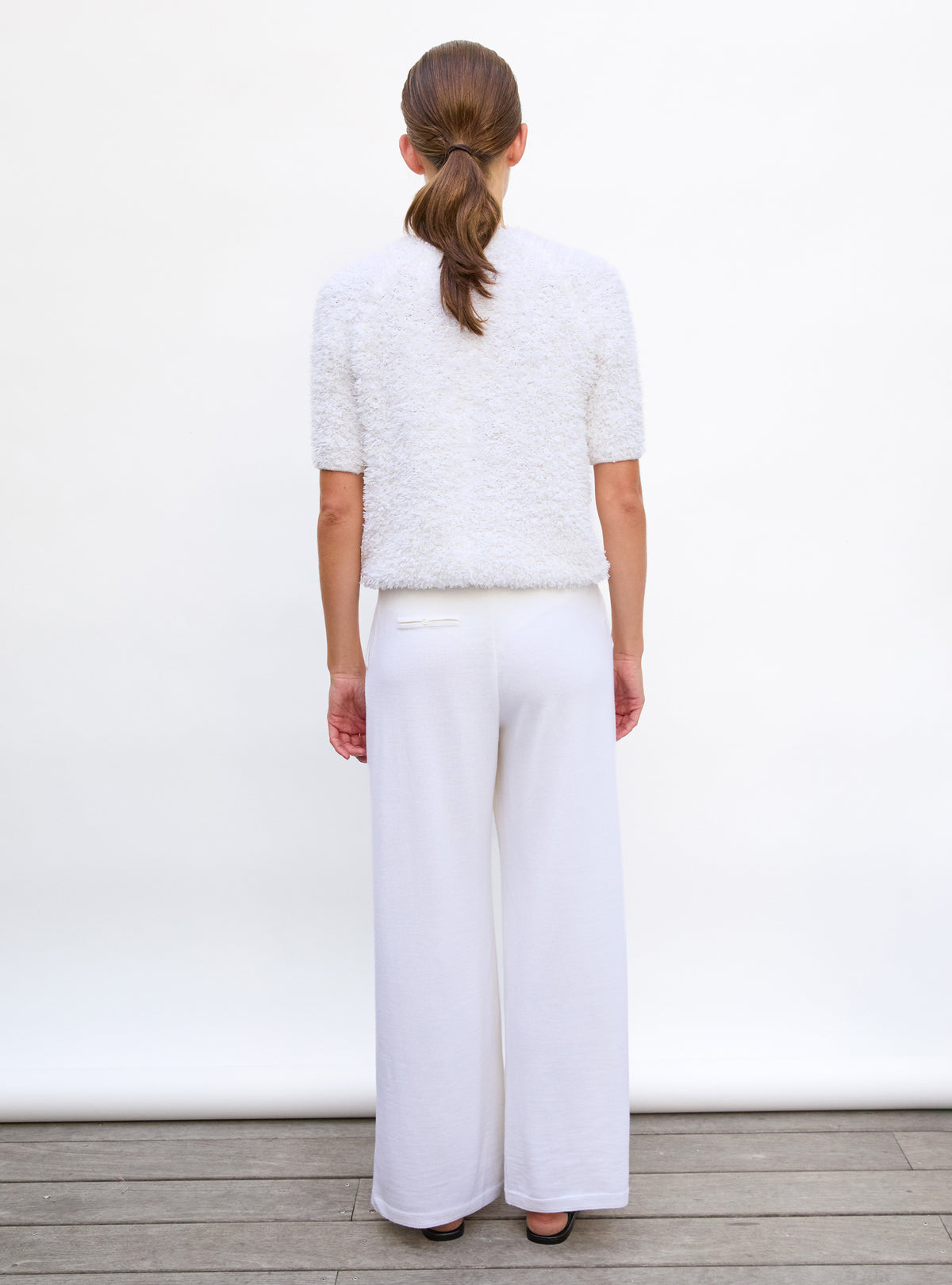 Top de luxe femme - Top plumetis manches coudes ilk