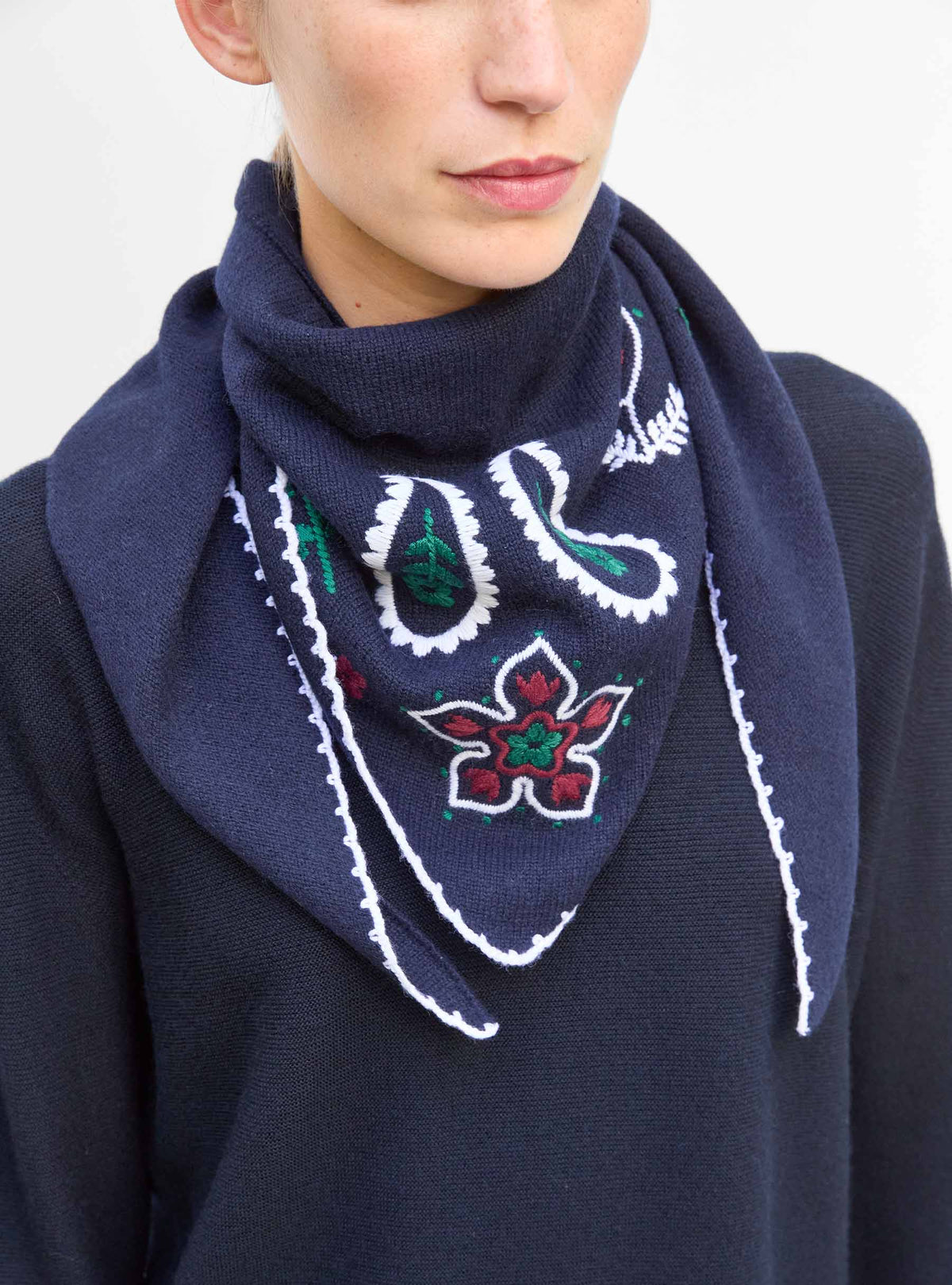 Accessoires en maille de luxe Molli - Fantastique nuit multi