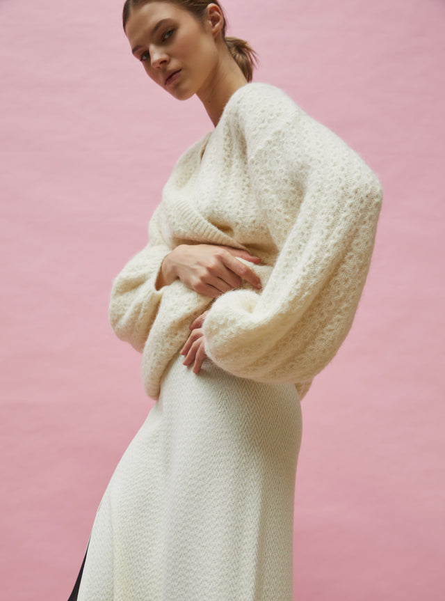 soft knit cardigan - Image principale