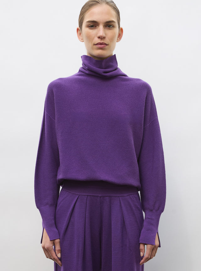 Pull fin col montant - Image principale
