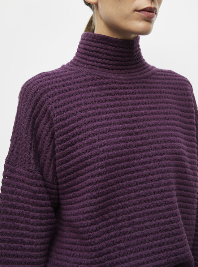 pull maille résille de laine - Image principale