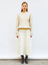 Sweat de luxe femme - Sweat loose finitions  dune