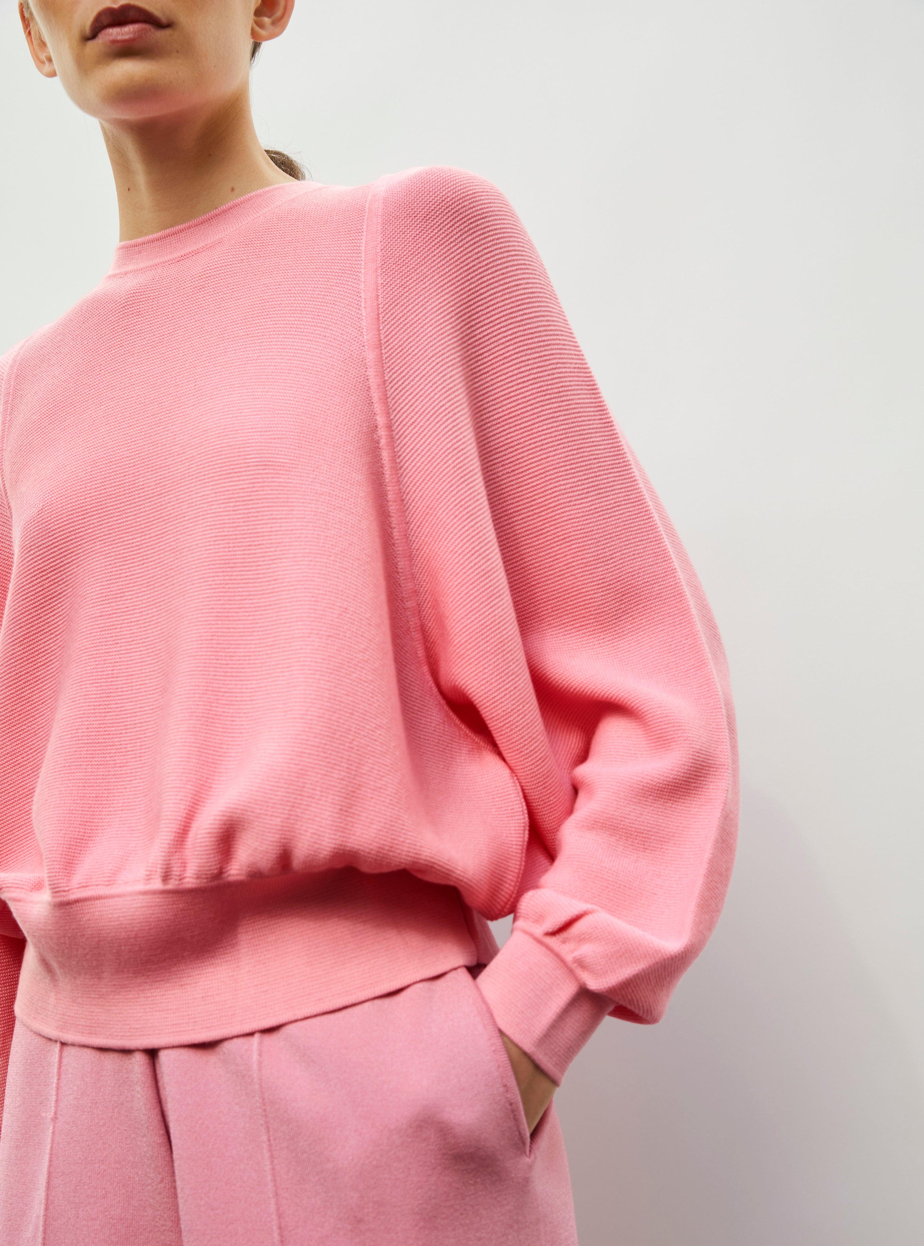 Pull en maille de luxe Molli - Pull fin larges emmanchures cadillac